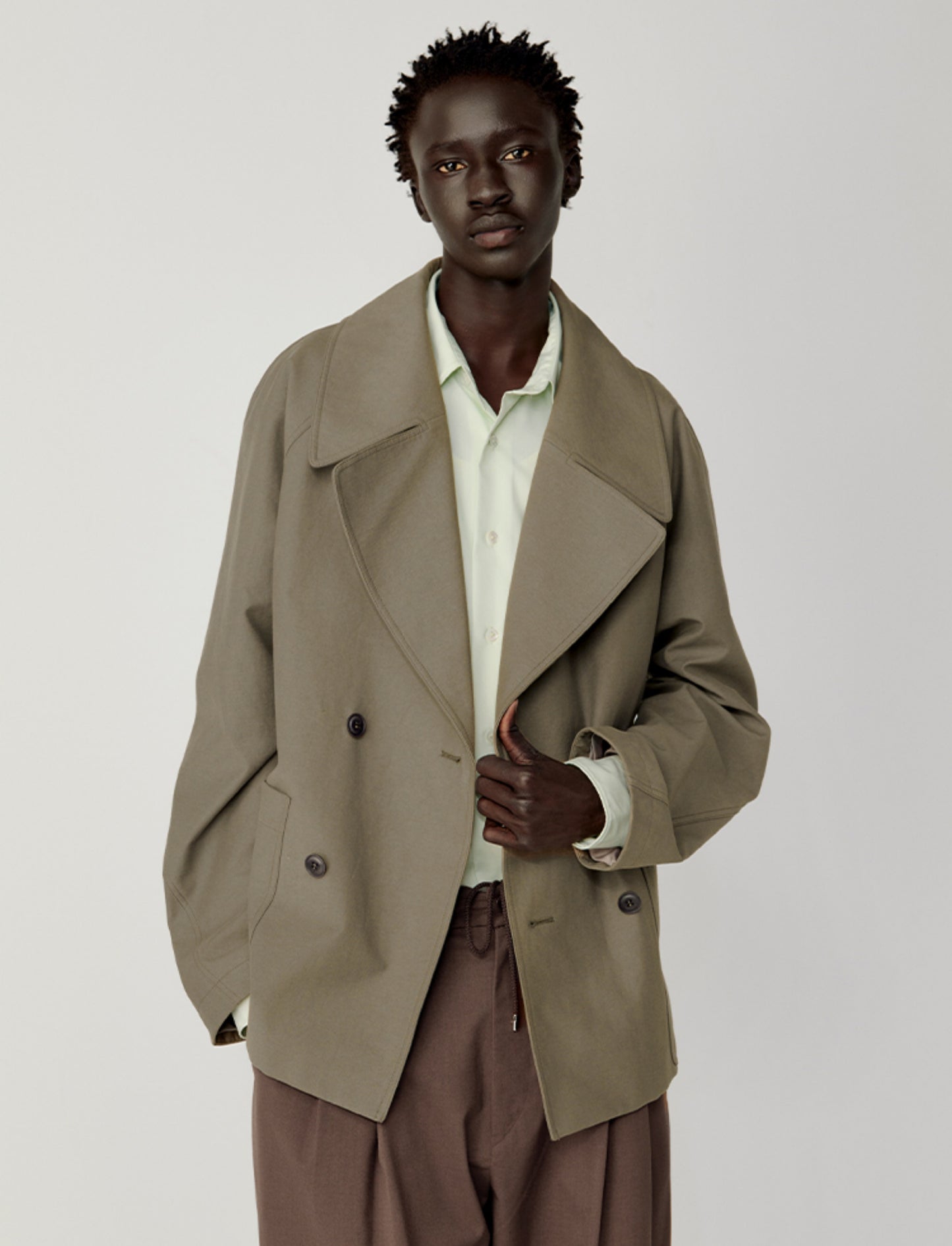 Double-breasted Casual Jacket