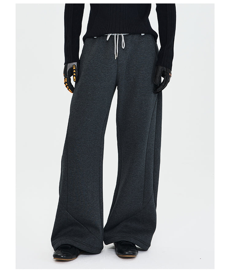 Color Block Oversized Sweatpants