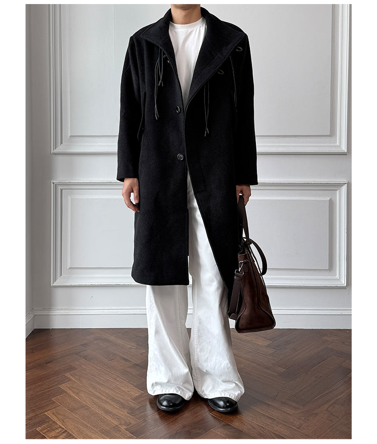 Toggle Button Wool Coat