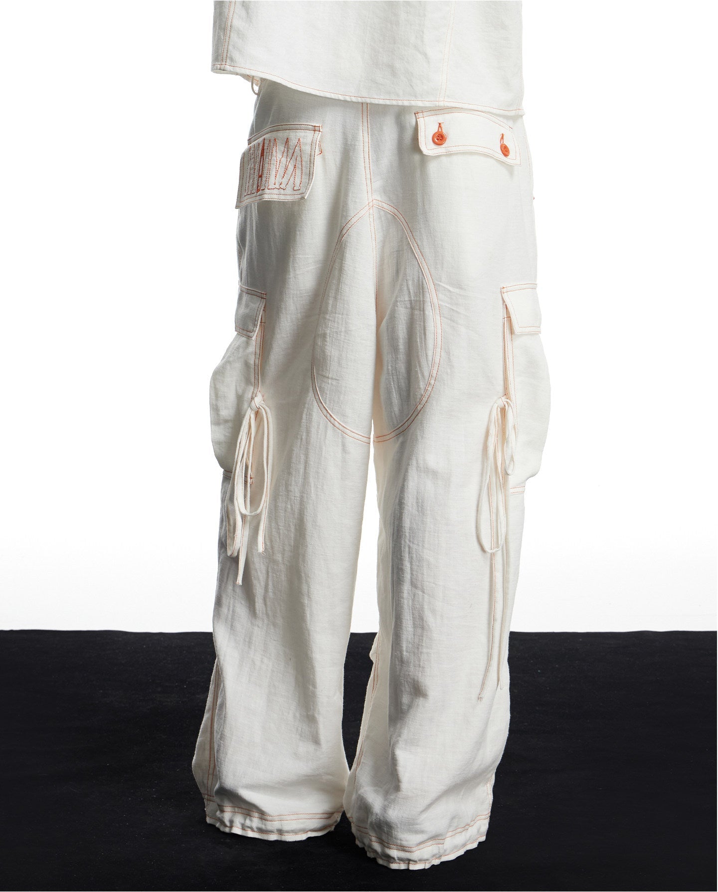 Breathable Pocket-Style Wide-Leg Pants