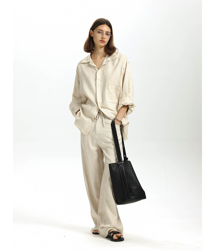 Wrinkle-resistant casual shirt