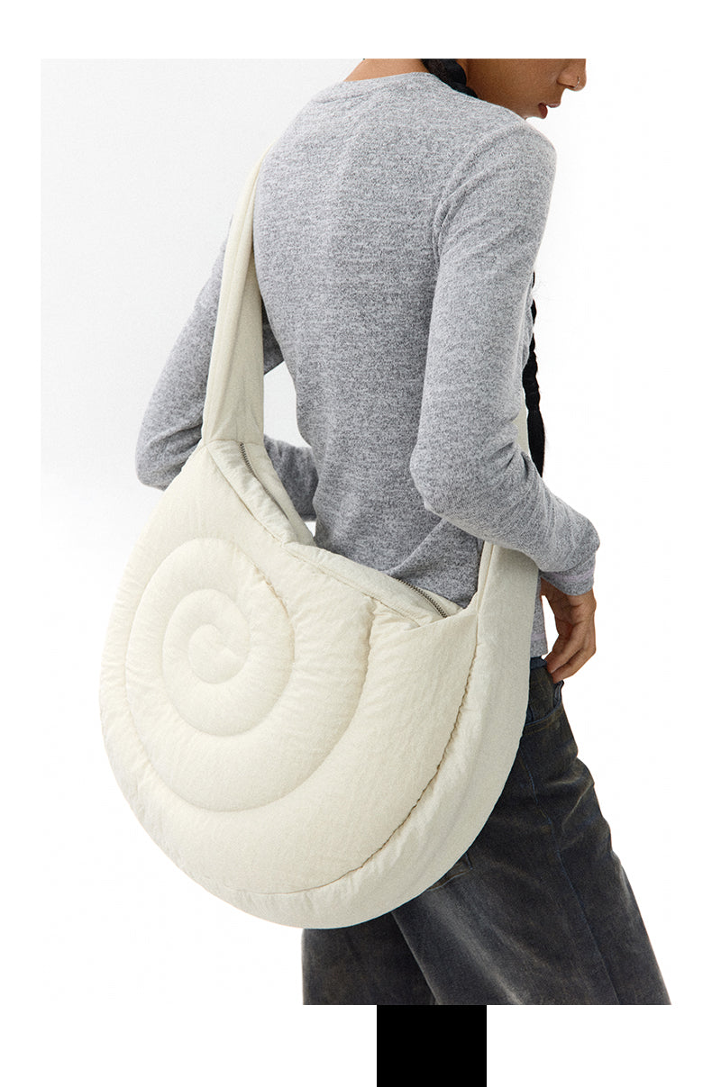 Cotton shoulder bag