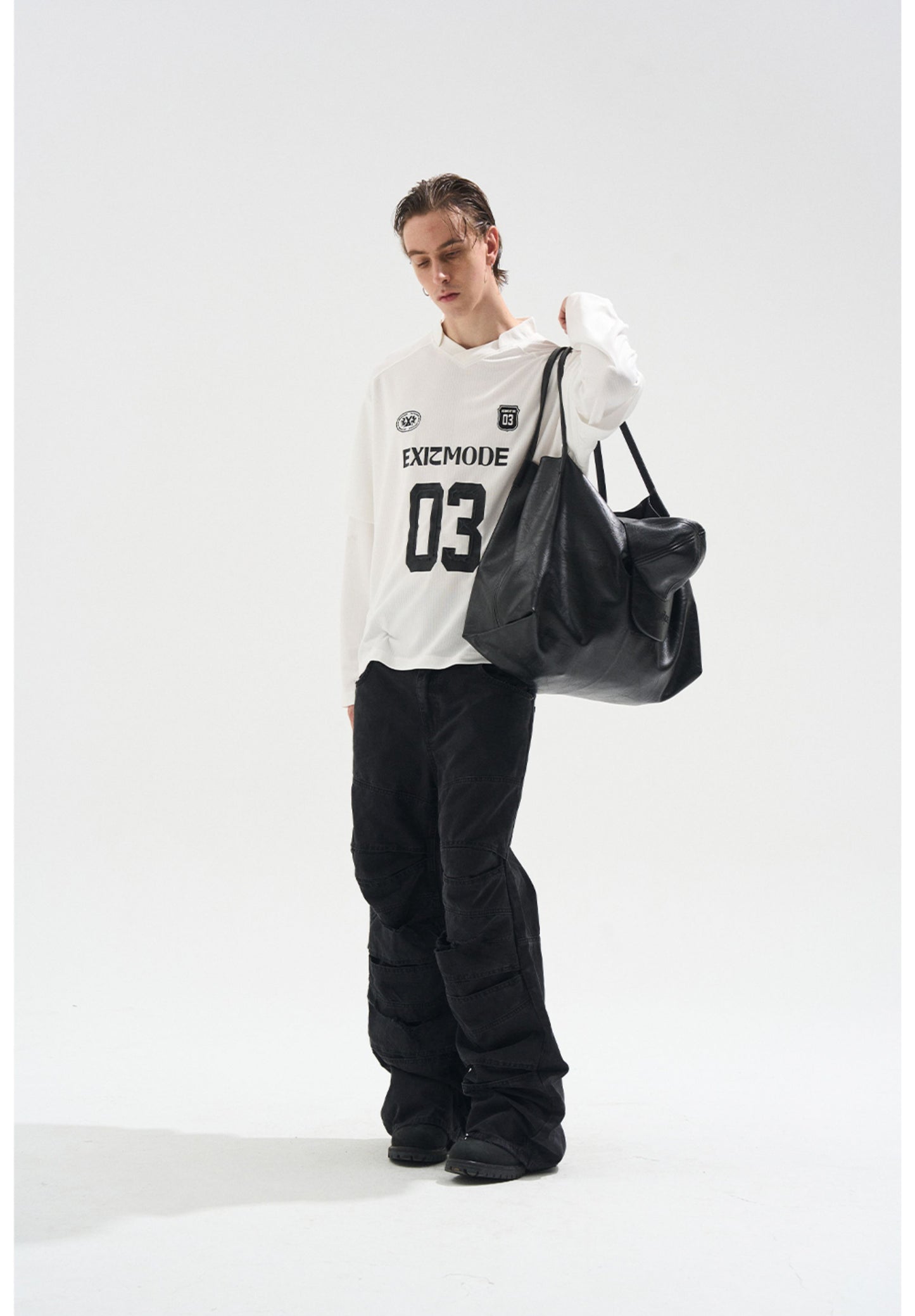 Fake Two-Piece Stripe T-Shirt