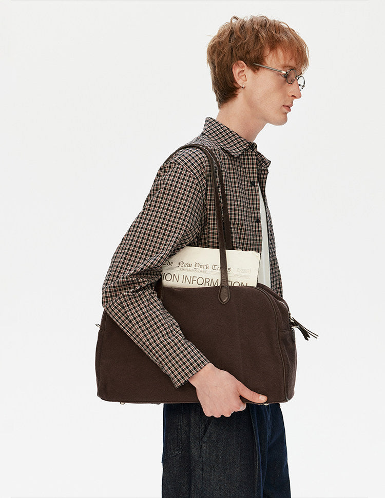 Old Money Style Check Shirt