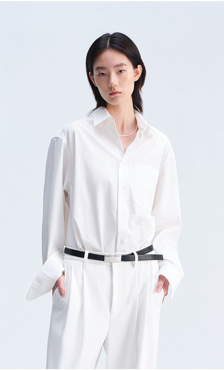 Casual Shirt with a Boxy Silhouette