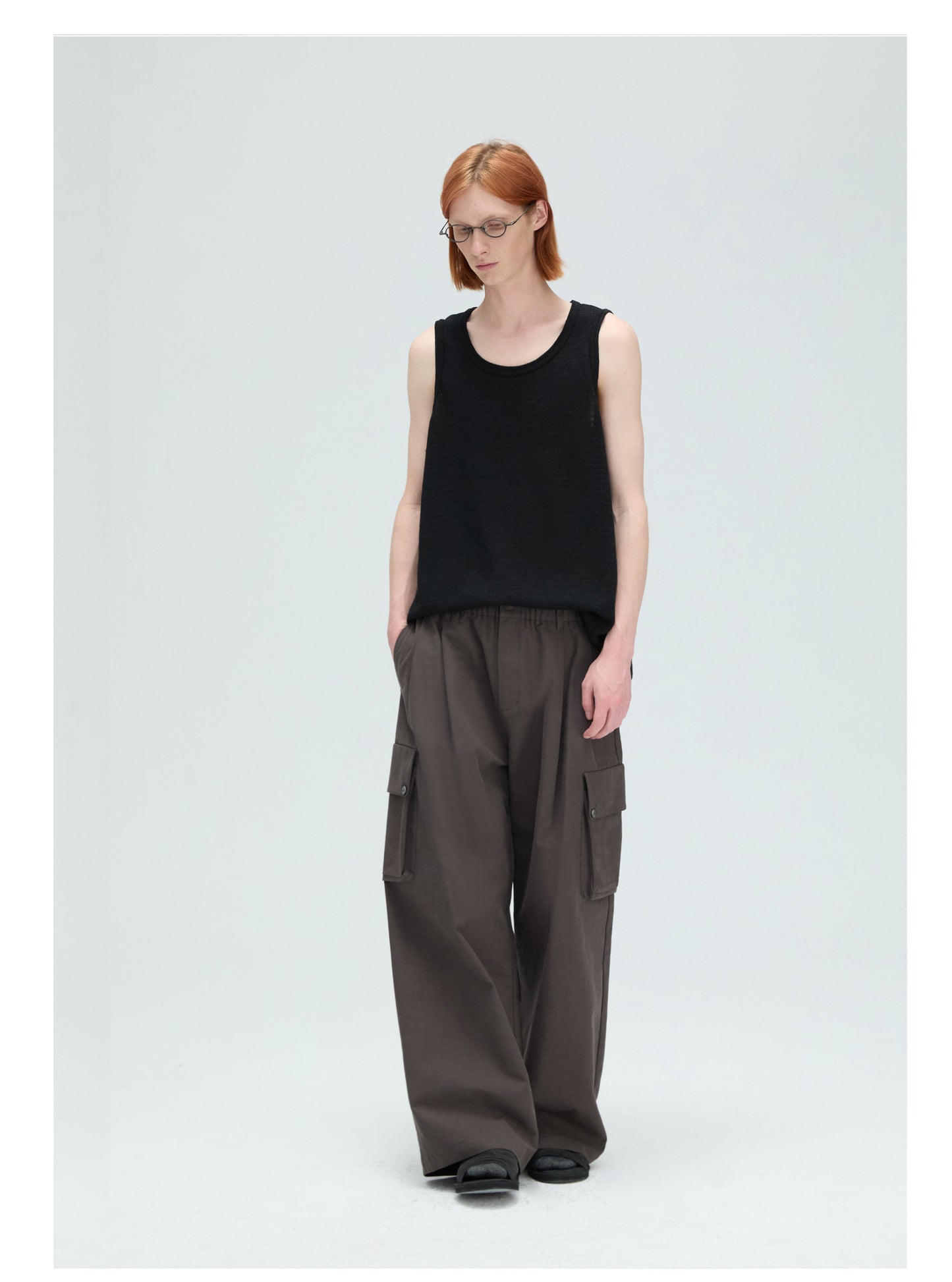 Loose-Fit Cargo Pants with Large Pockets