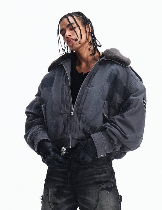 Lambskin Collar Jacket