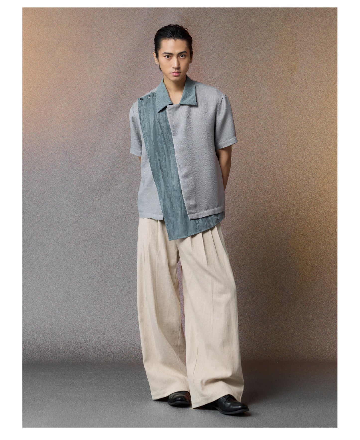 Color-Blocked Shirts in a Variety of Designs
