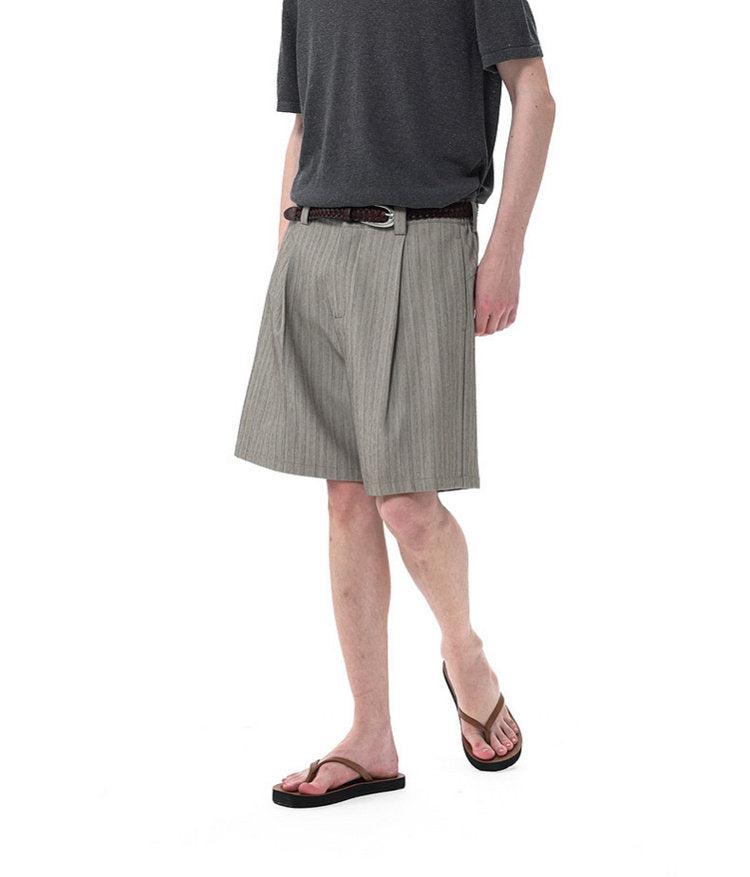 Casual Striped Shorts