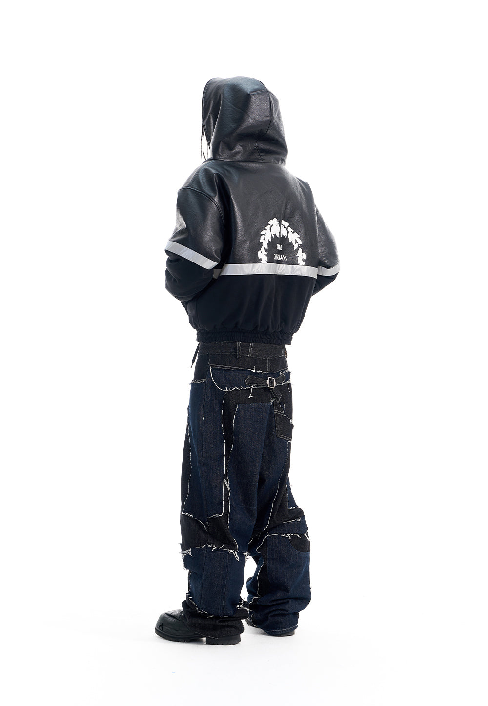 Reflector Leather Jacket