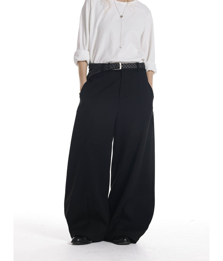 Draping Curve Casual Pants