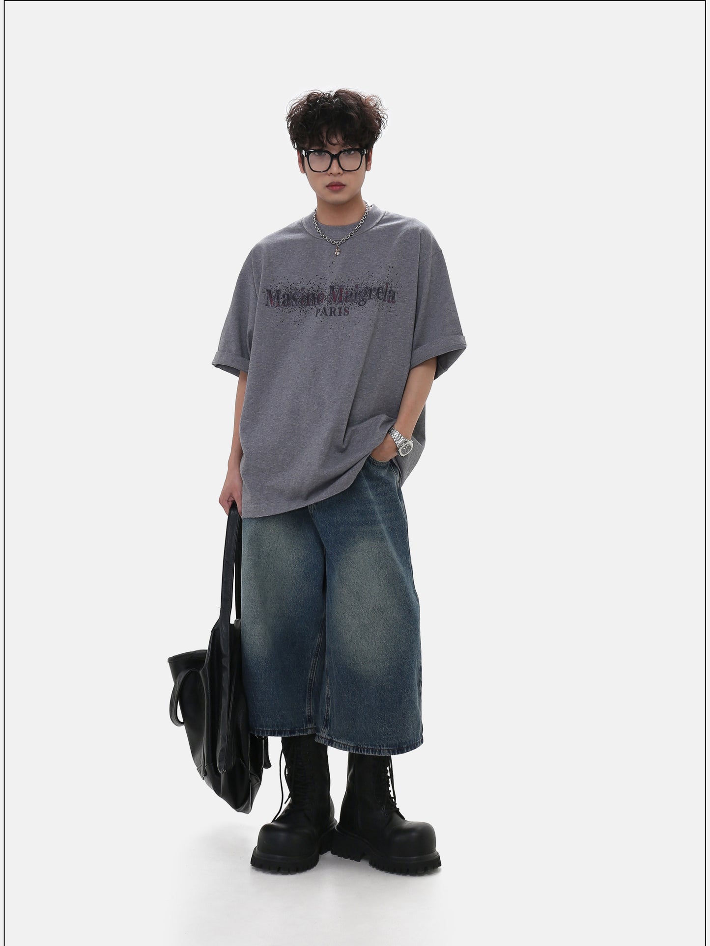 레트로 빈티지 프린트 티셔츠