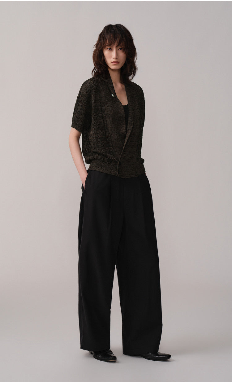 Breathable Knit Casual Cardigan