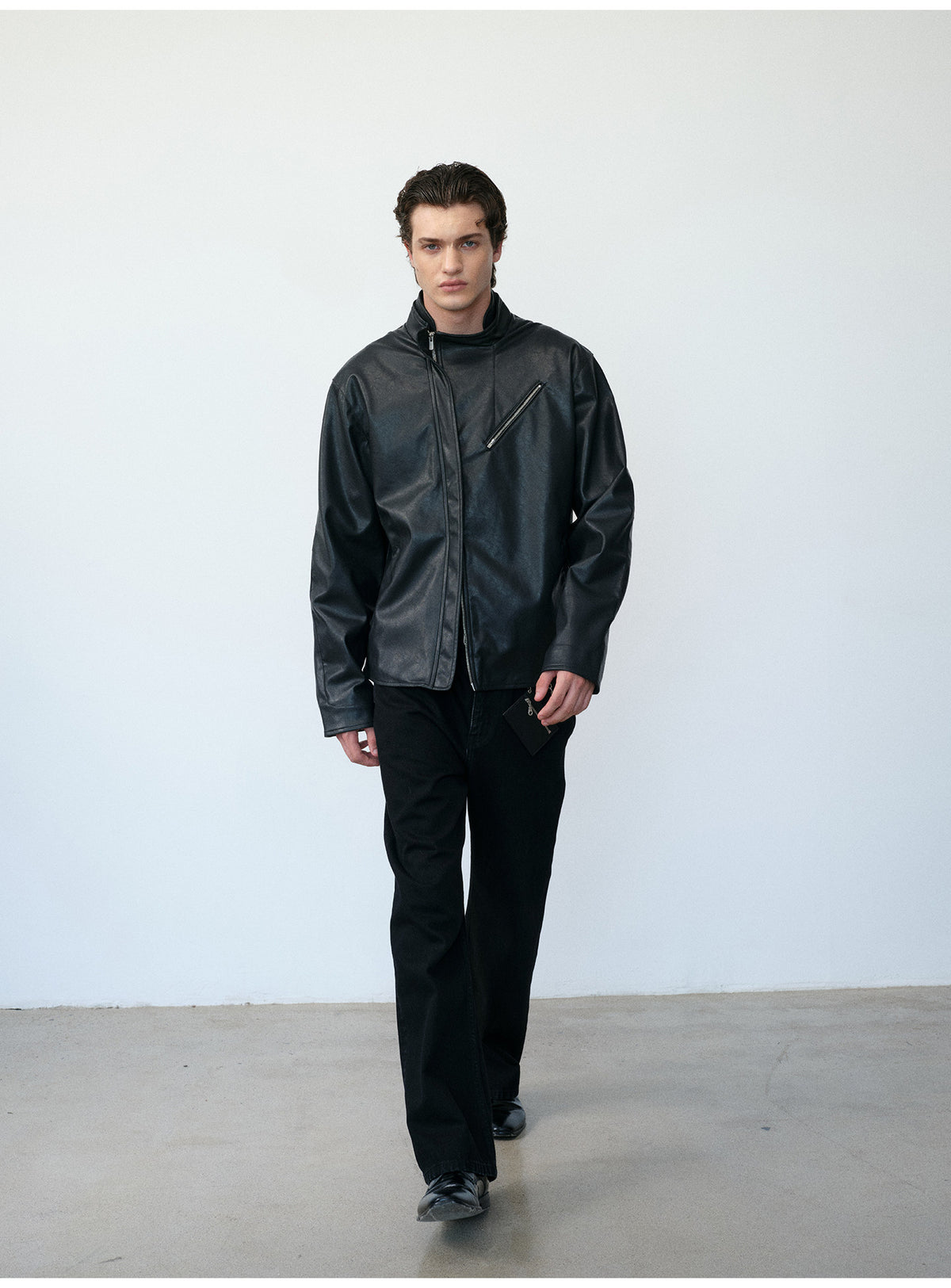 String-Dyed Slim-Fit Jeans