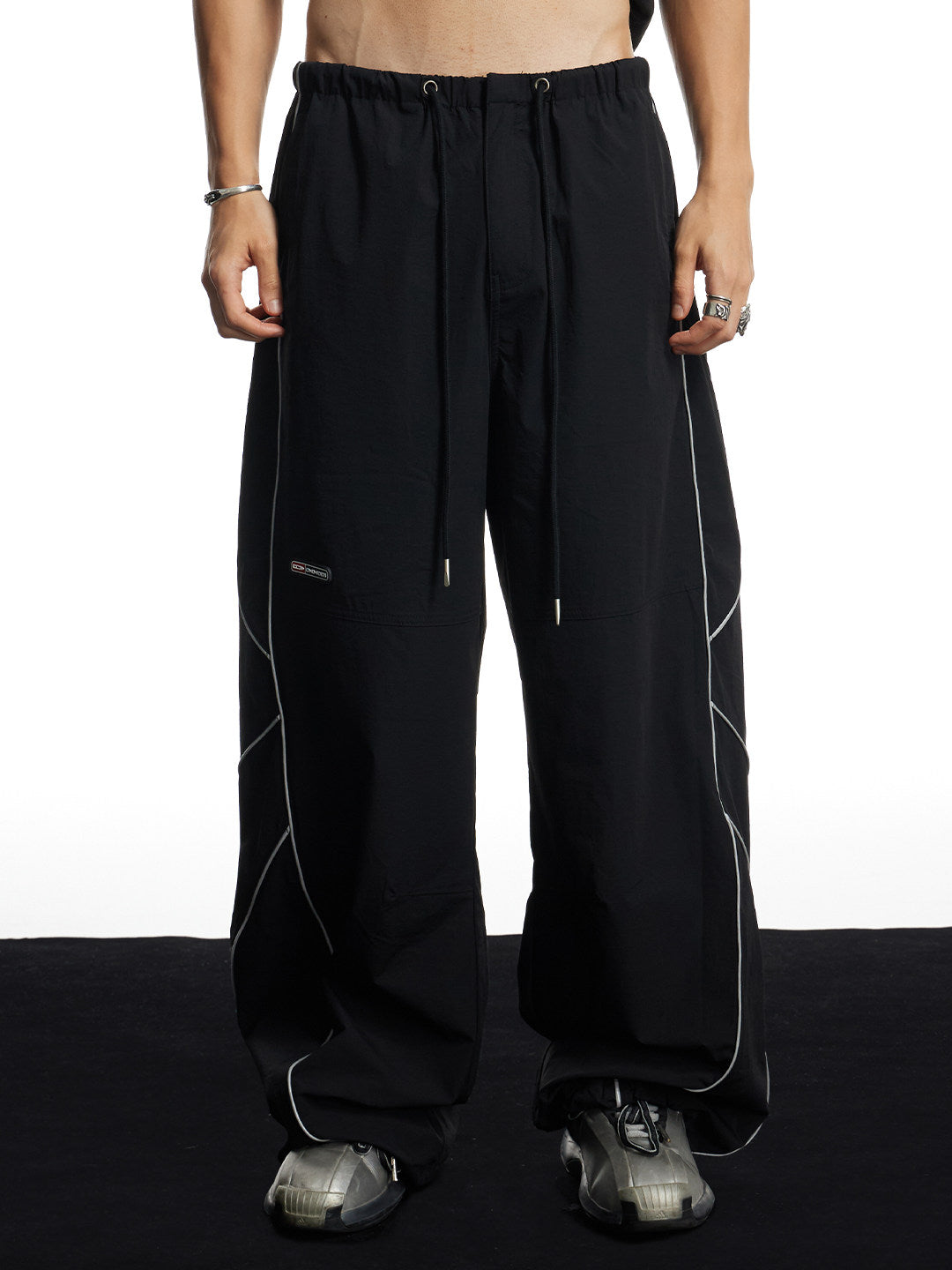 Reflective Strip Sports Pants