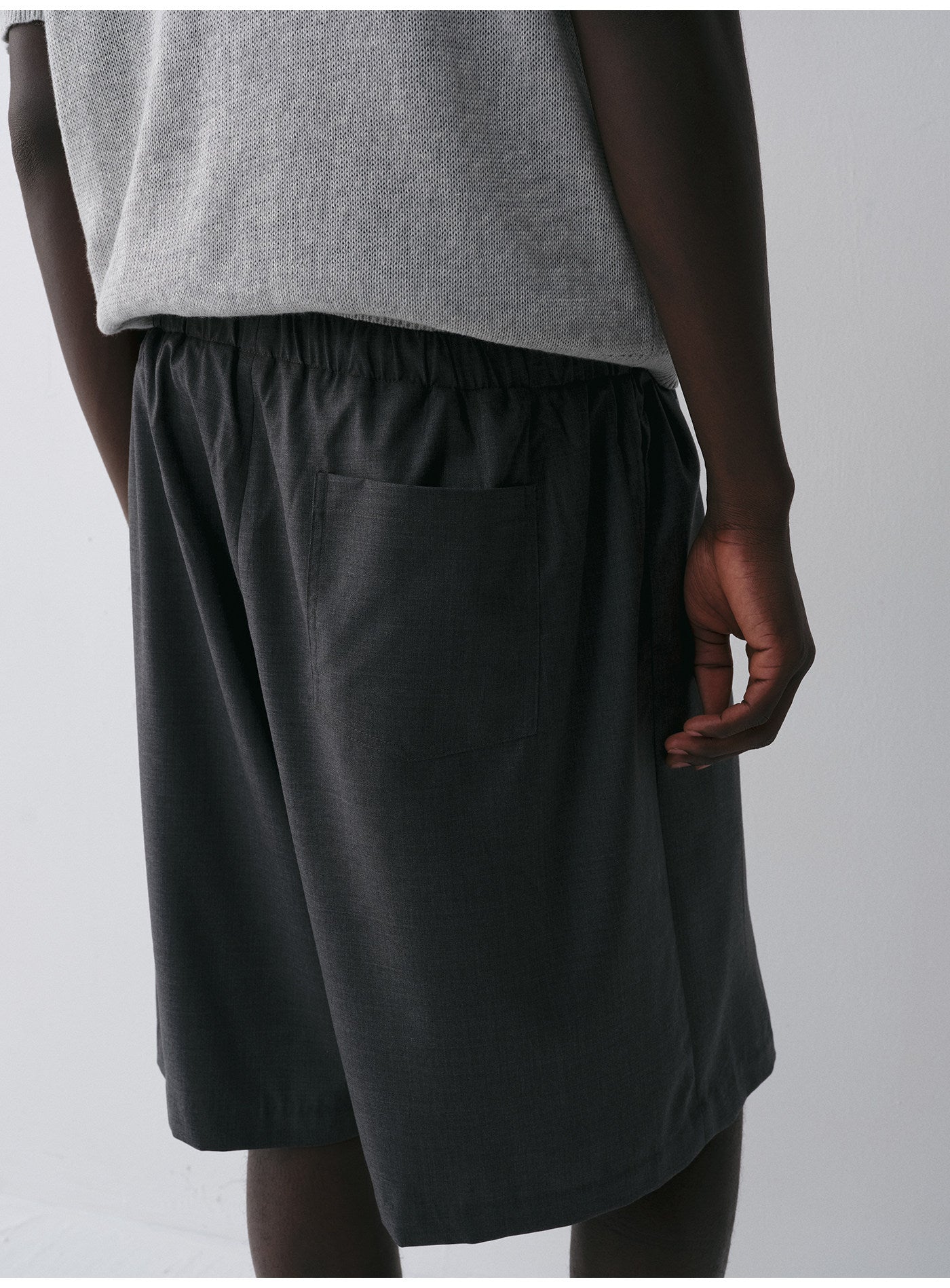 Wool Casual Shorts