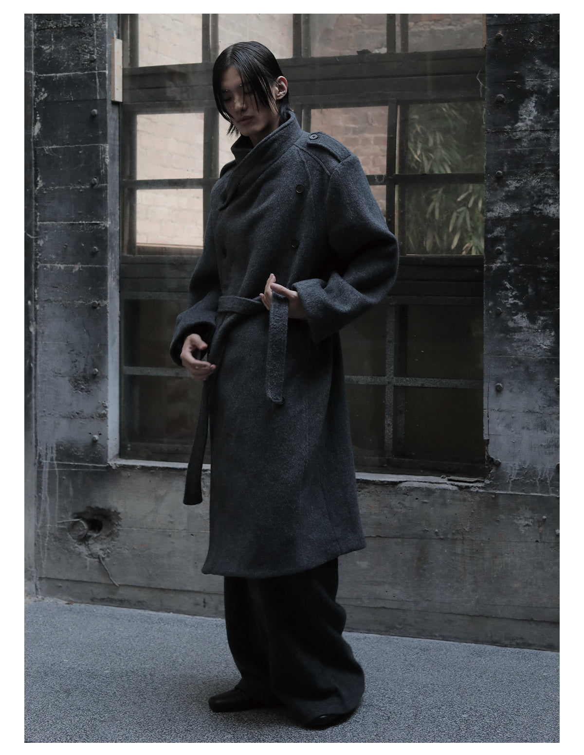 Big Silhouette Trench Coat