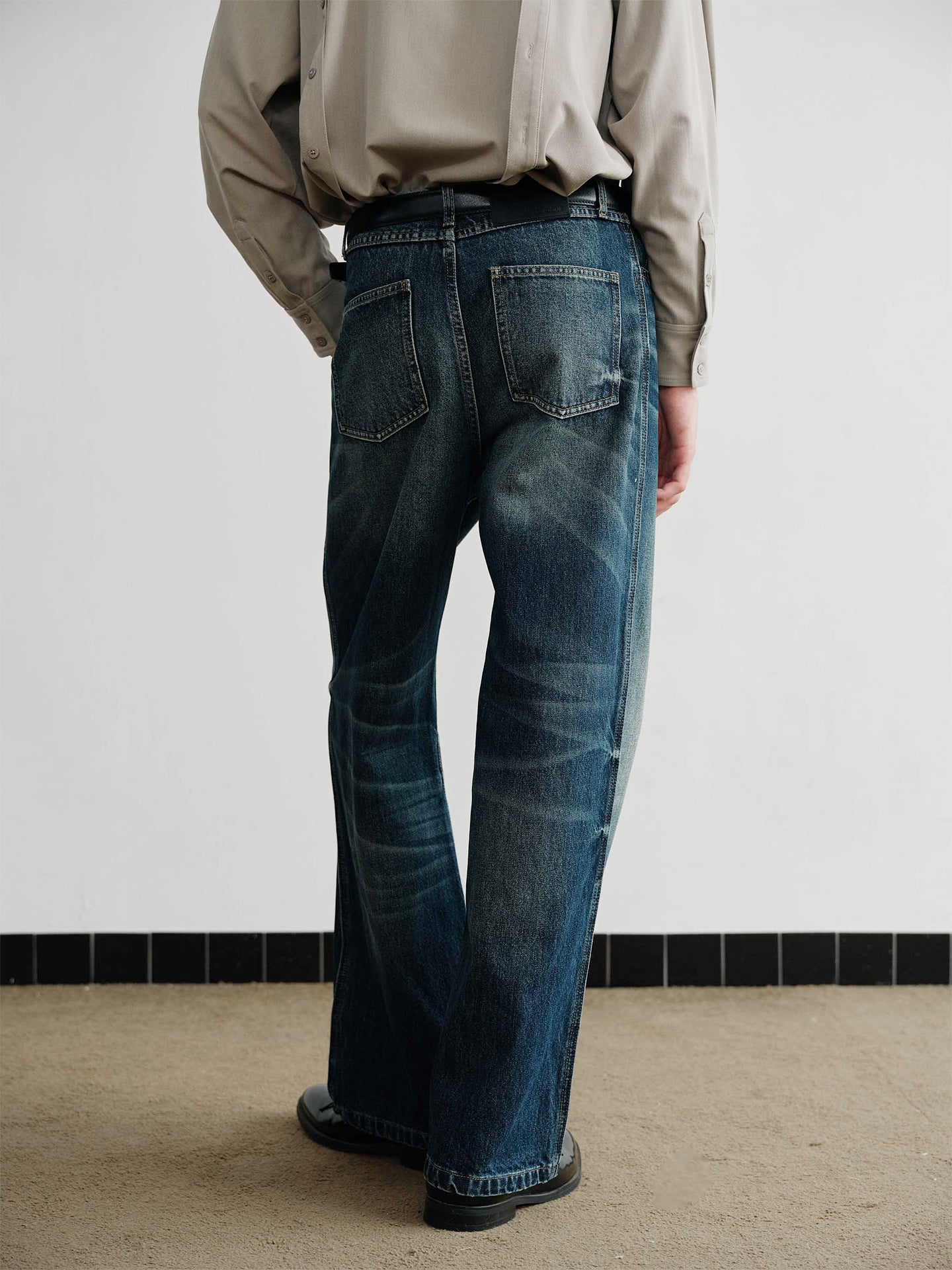 Butterfly Wing Denim Pants