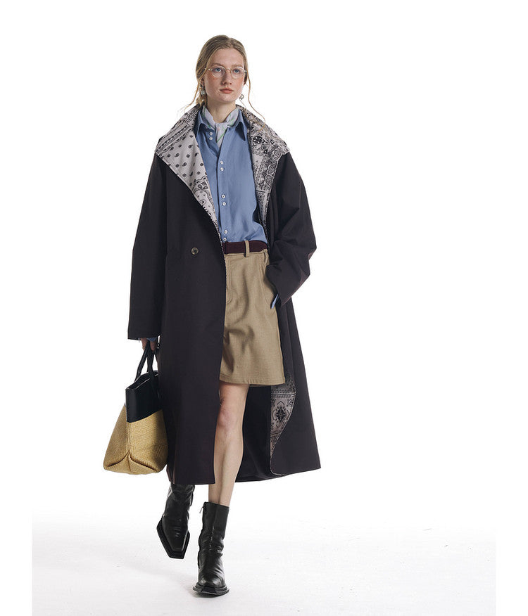 Vintage Long Trench Coat