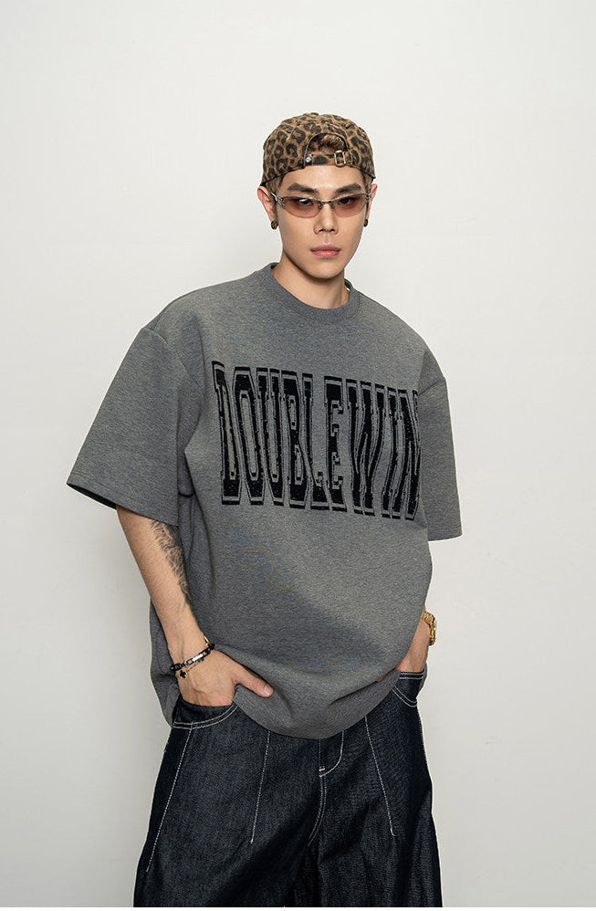 Laser-etched T-shirts