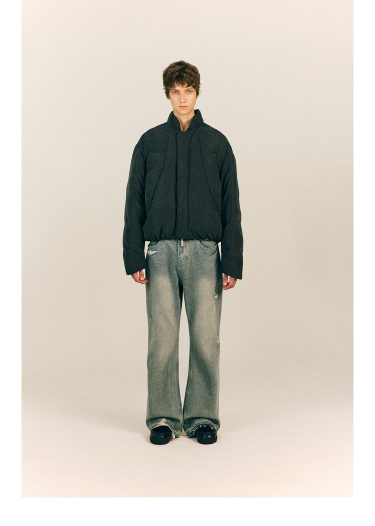 Raised quilted jacket