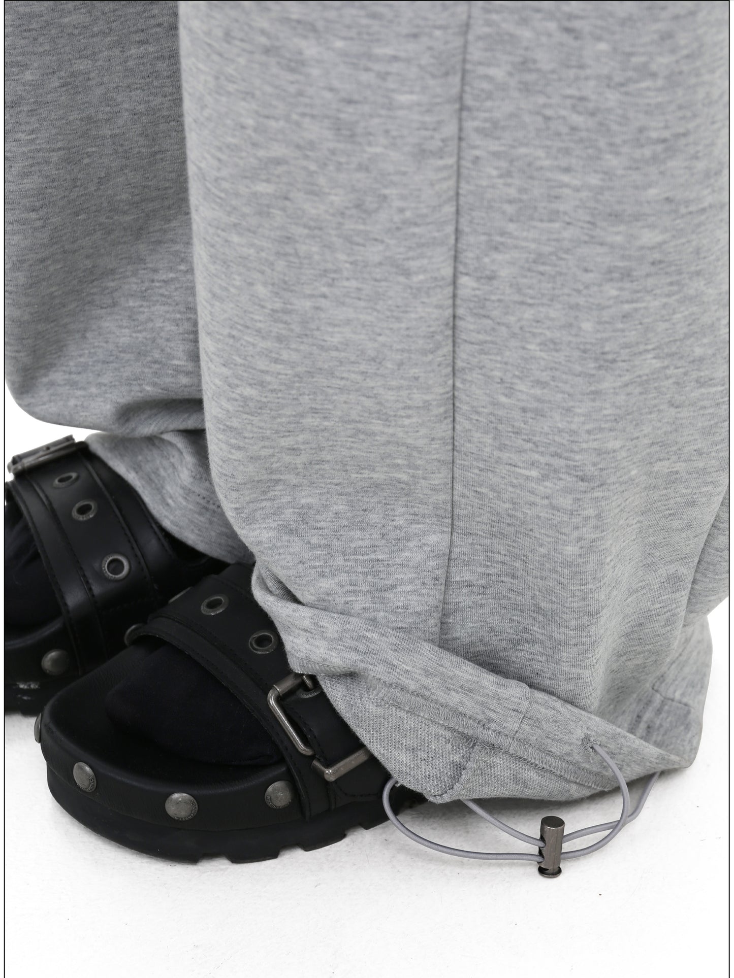 Embroidered Cuff Sweatpants