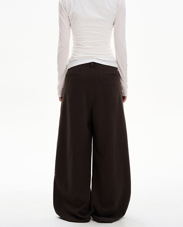 Minimalist High-End Casual Pants
