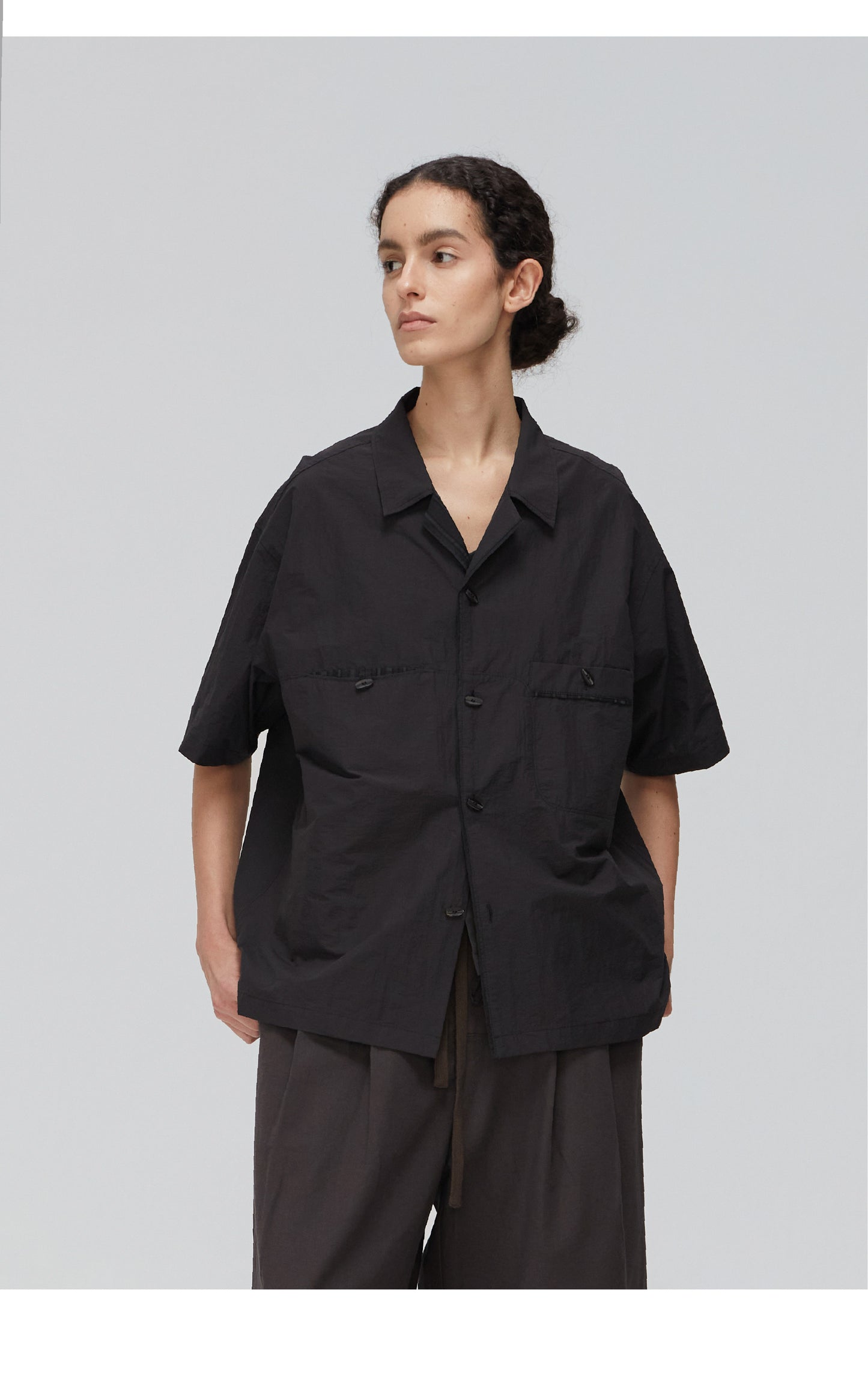 Color-Block Breathable Shirt