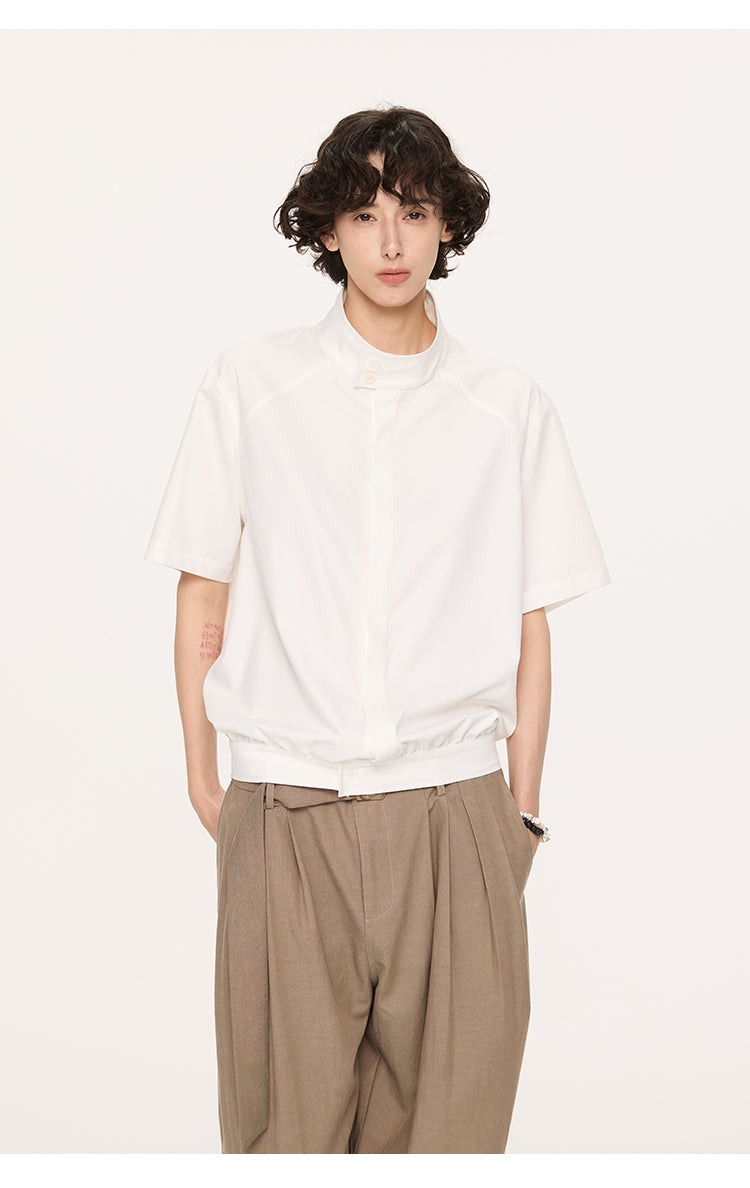 Stand Collar Shirt