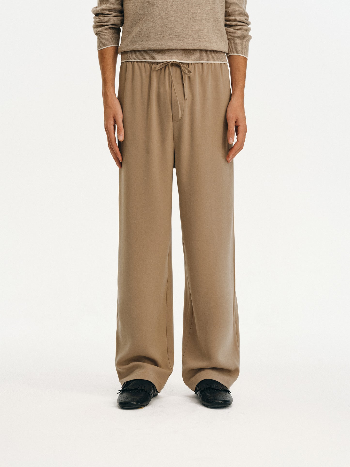 Drawstring Casual Pants