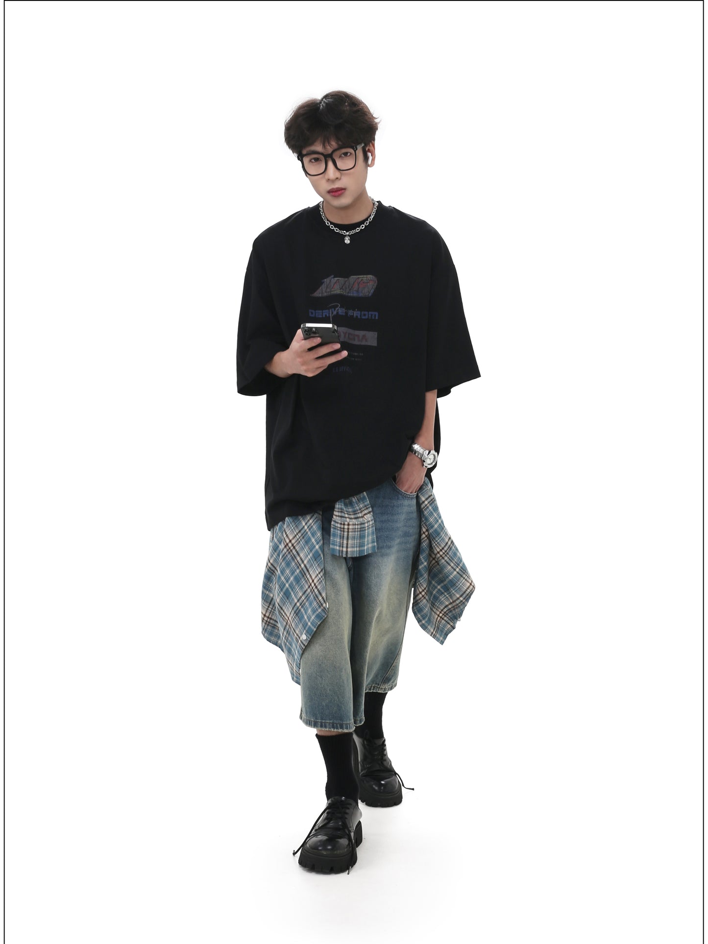 Old Burst Print T-Shirt