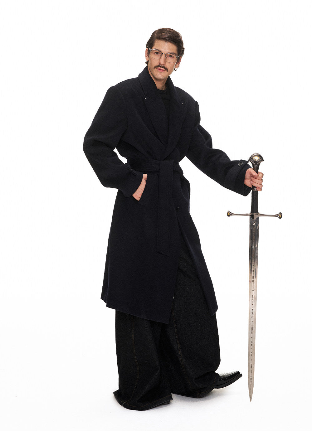 Unisex Wool Long Coat