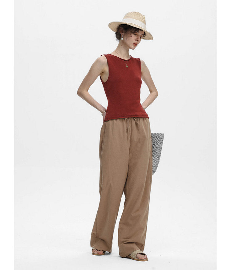Simple and Lightweight Casual Pants