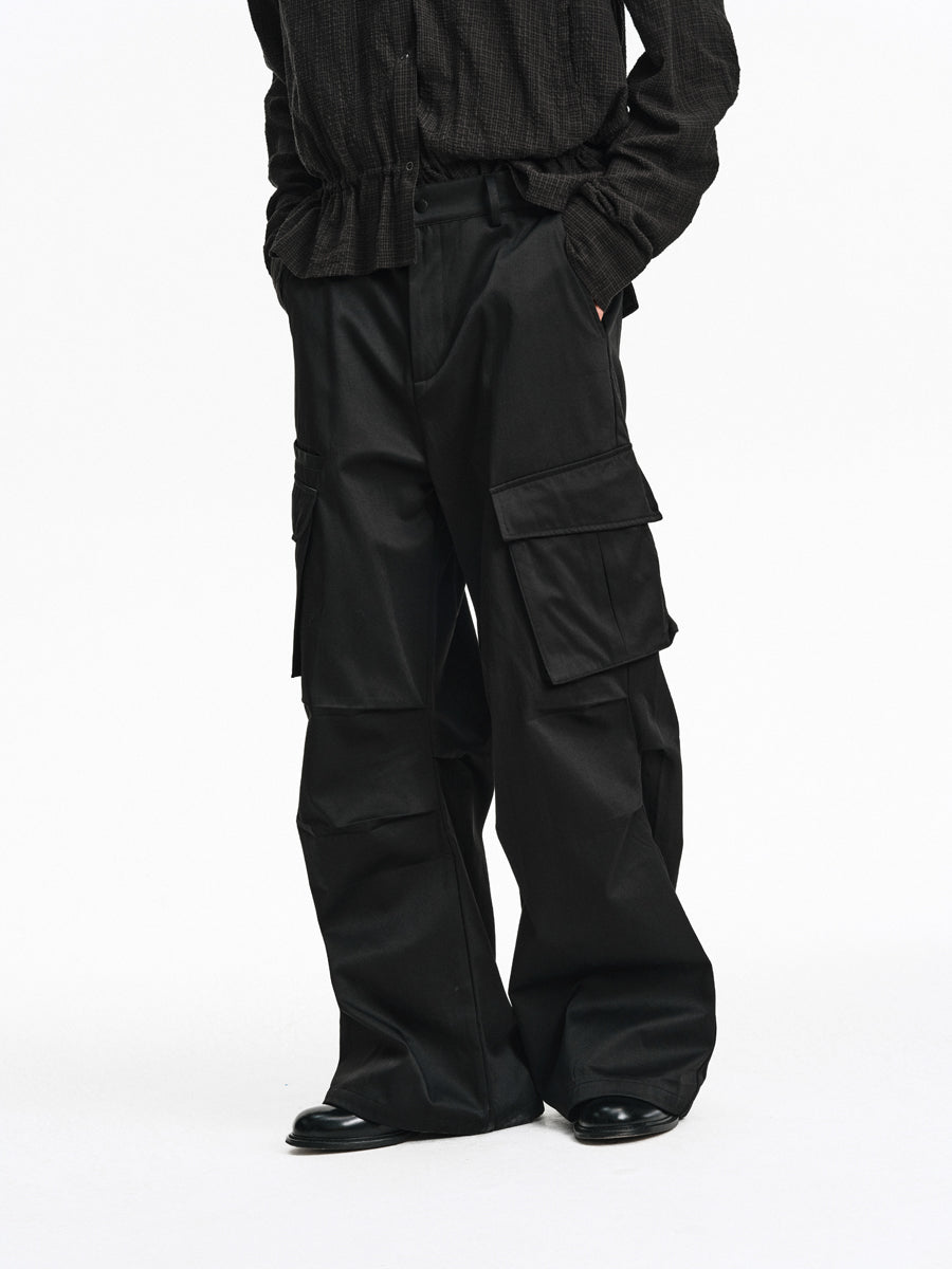 Multi-Pocket Casual Pants