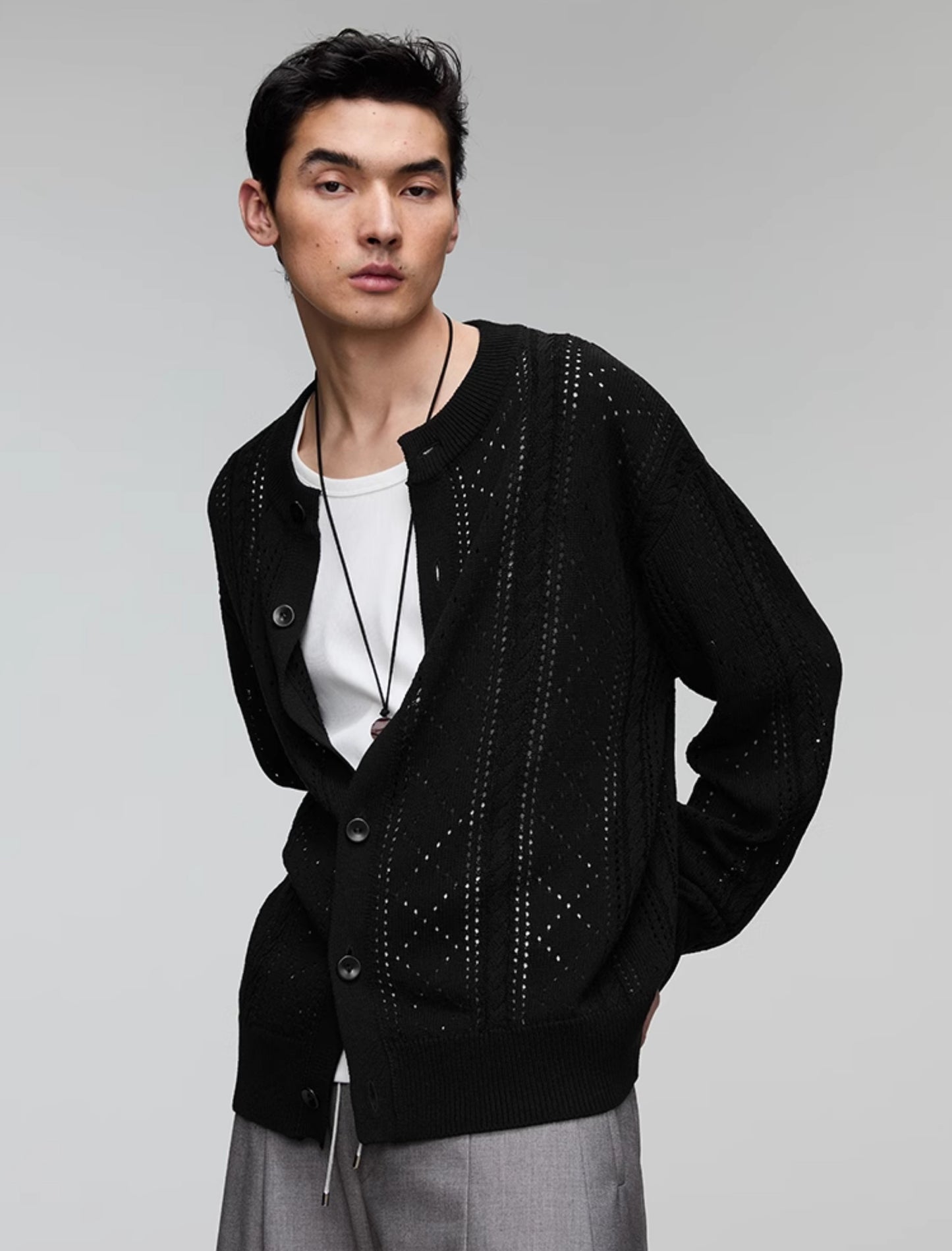 Wool cardigan