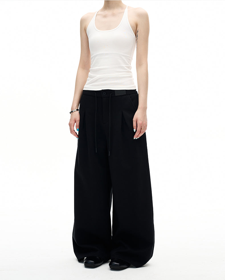 Drape Wide Leg Sweatpants