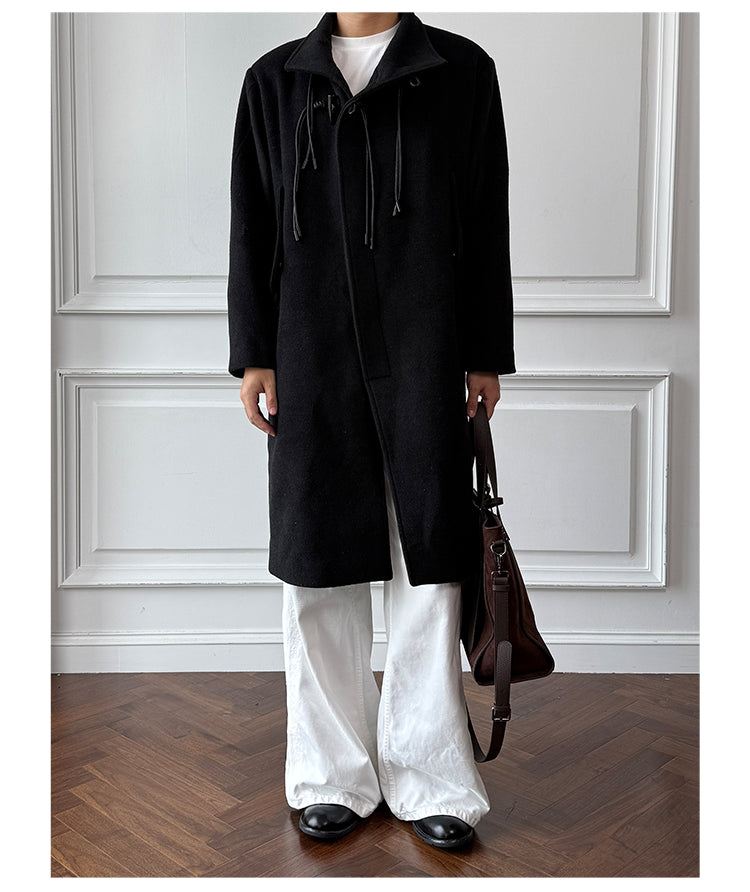 Toggle Button Wool Coat