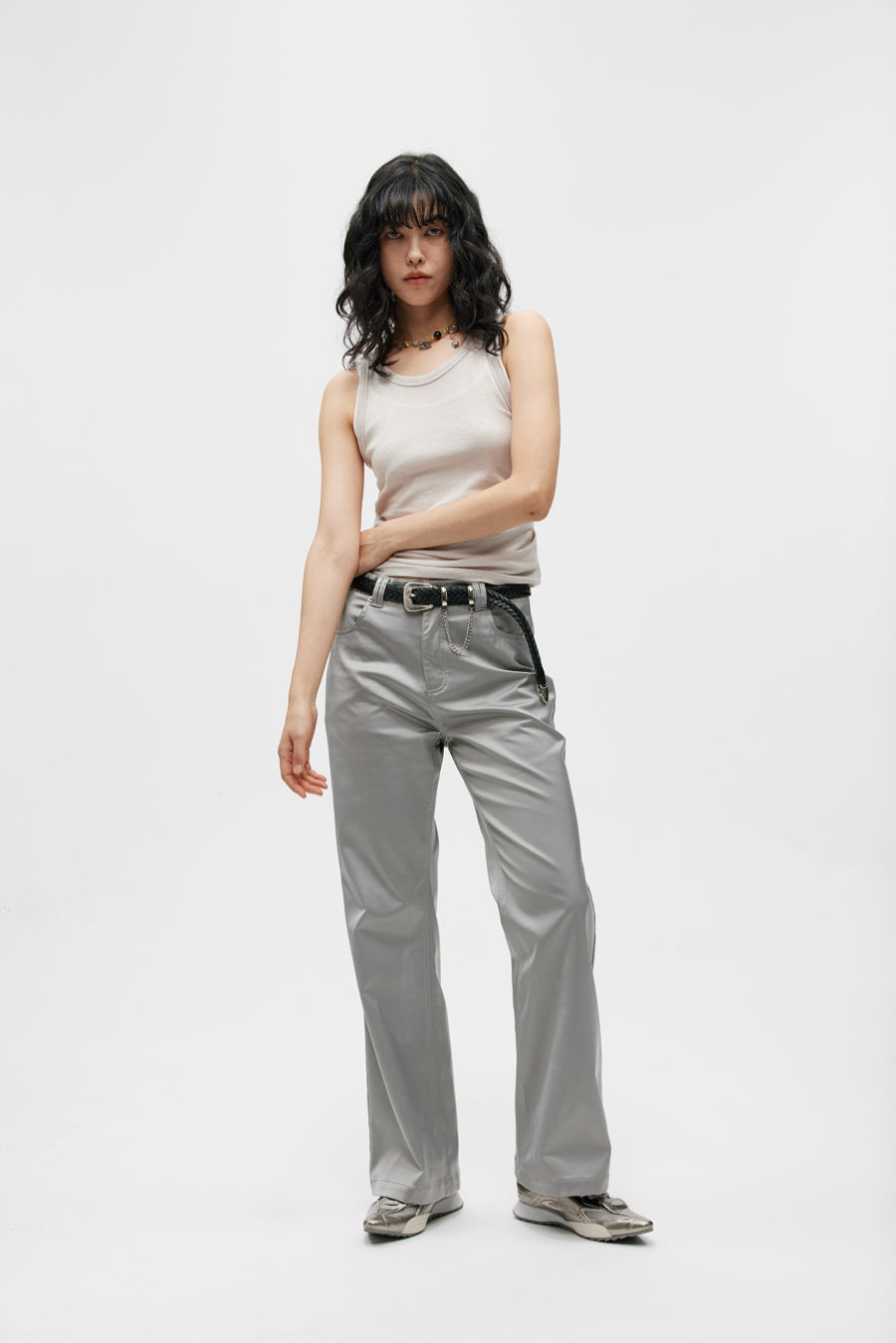 Basic silhouette boot pants