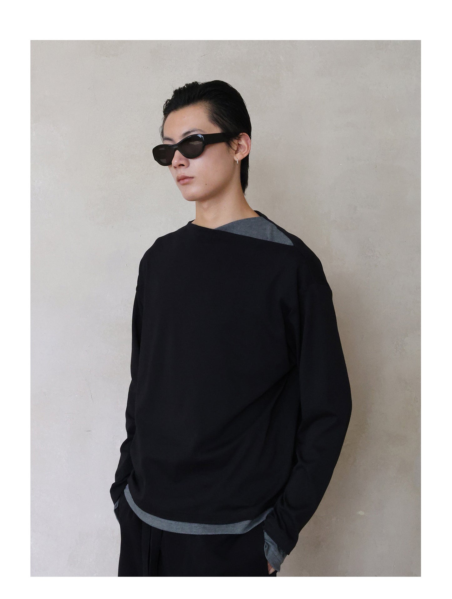 Fake Two-Piece T-Shirt