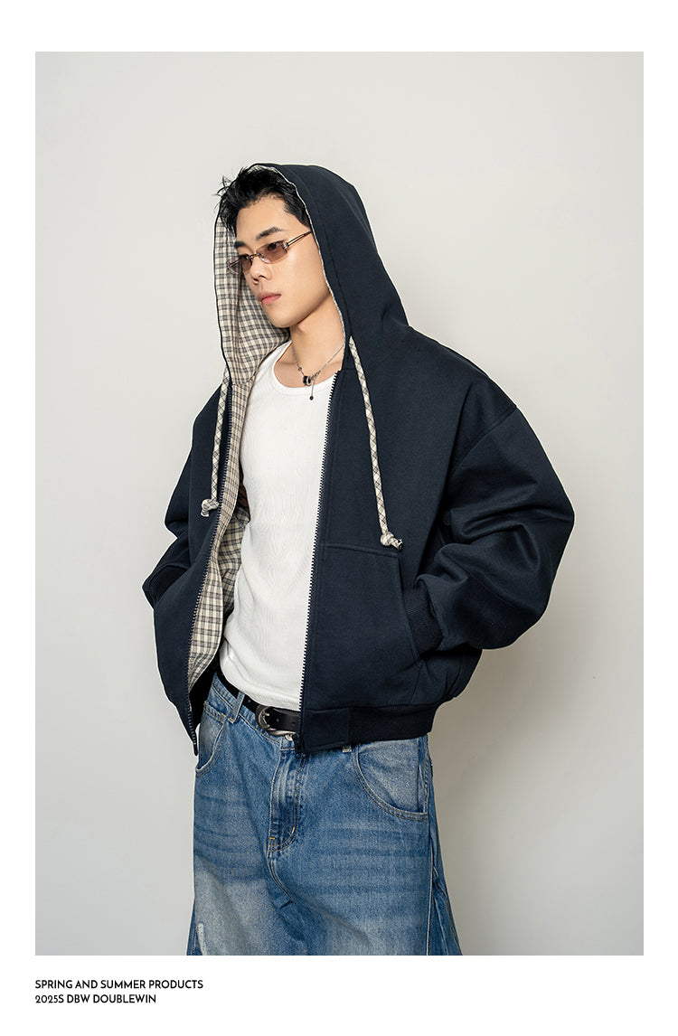 Heavyweight Air Cotton Hooded Sweatshirt