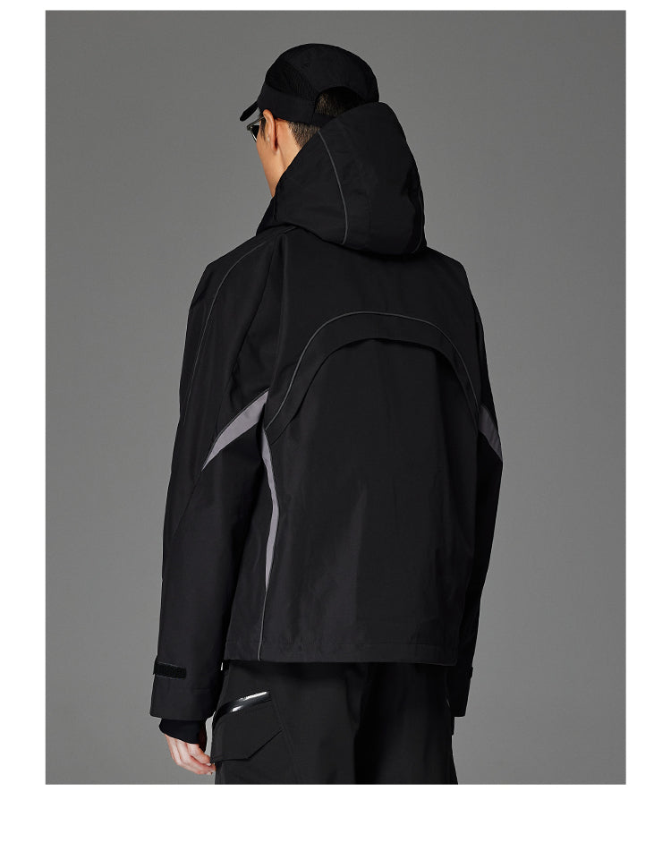 Contrast Color Jacket