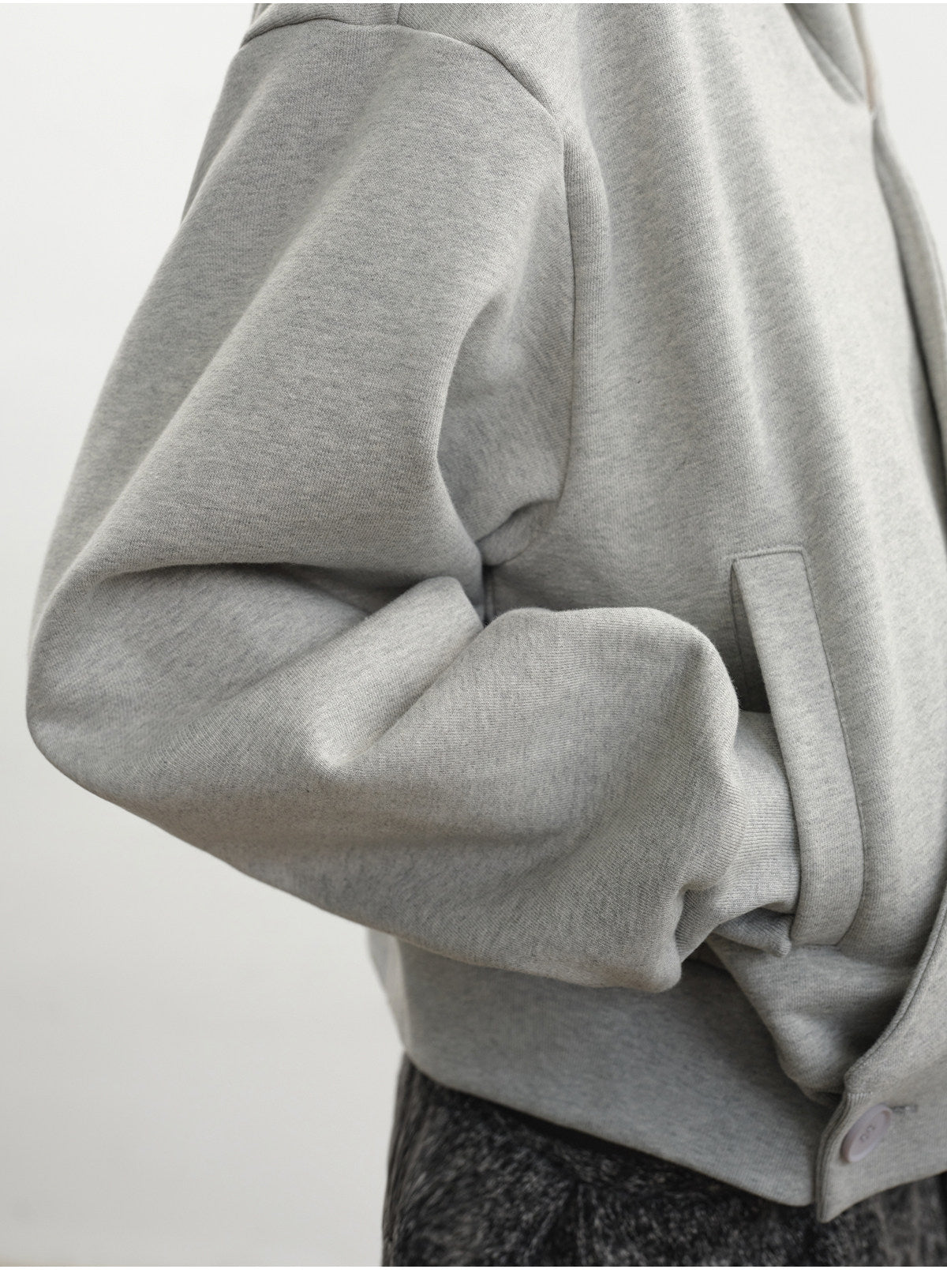 Crossover Hooded Sweatshirt