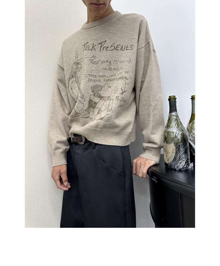 Portrait Openwork Sweater