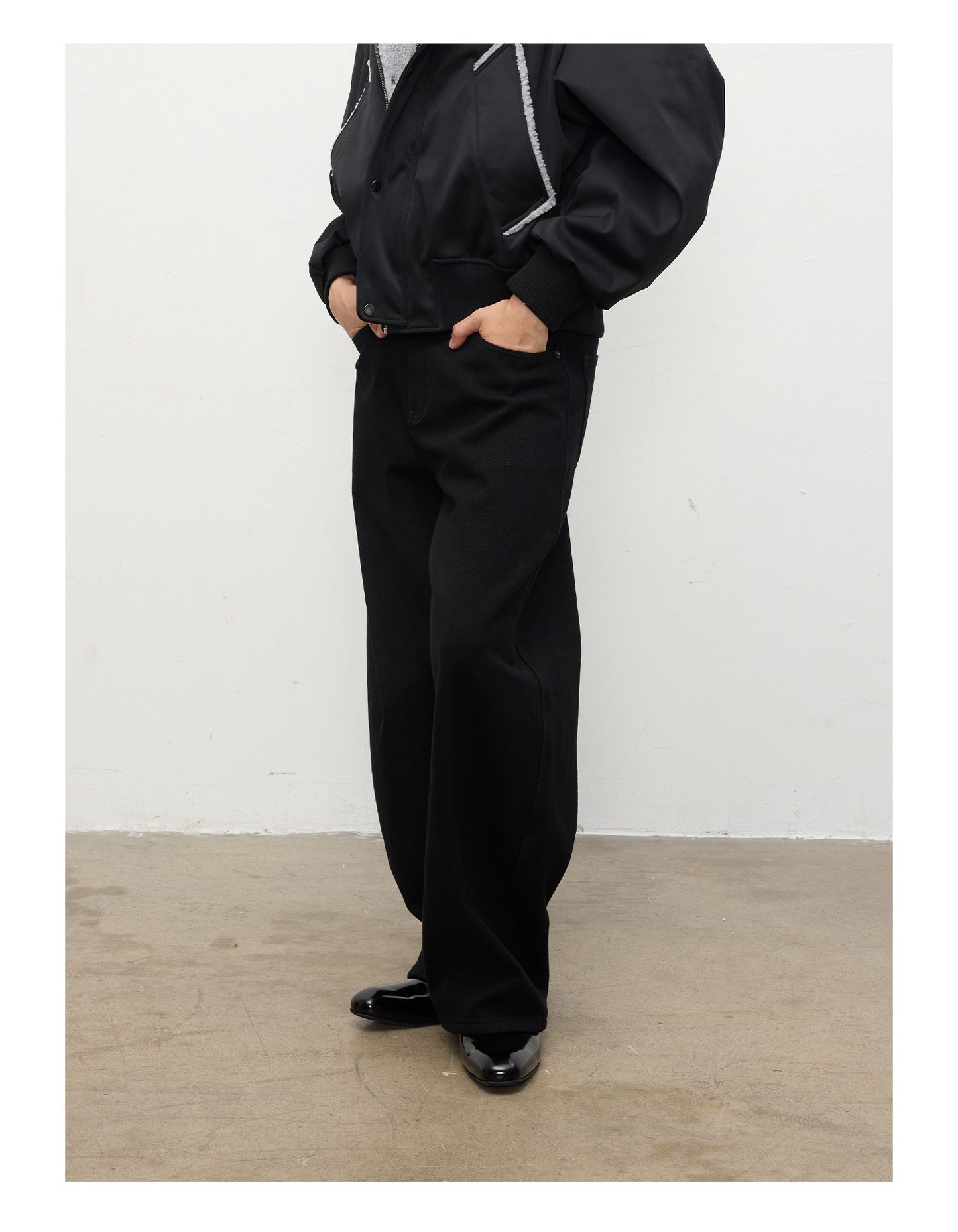 French Style Denim Pants