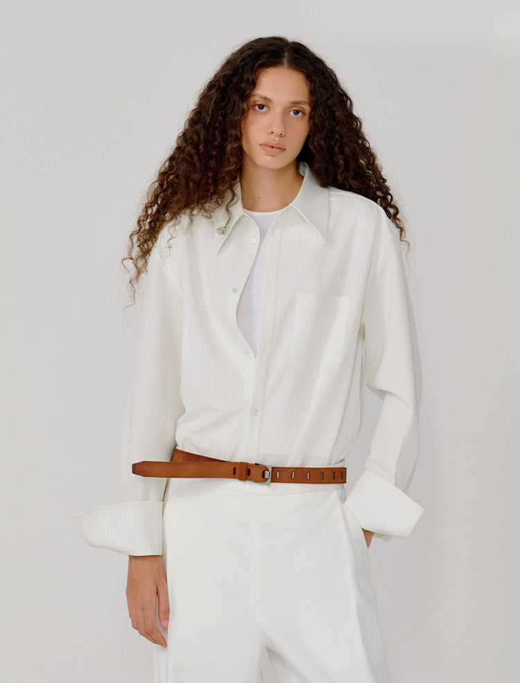 Wide Sleeve Loose Fit Shirt