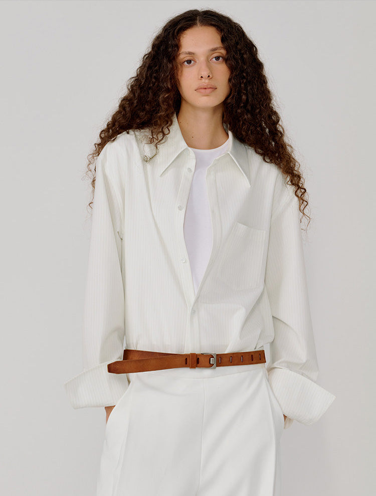 Wide Sleeve Loose Fit Shirt