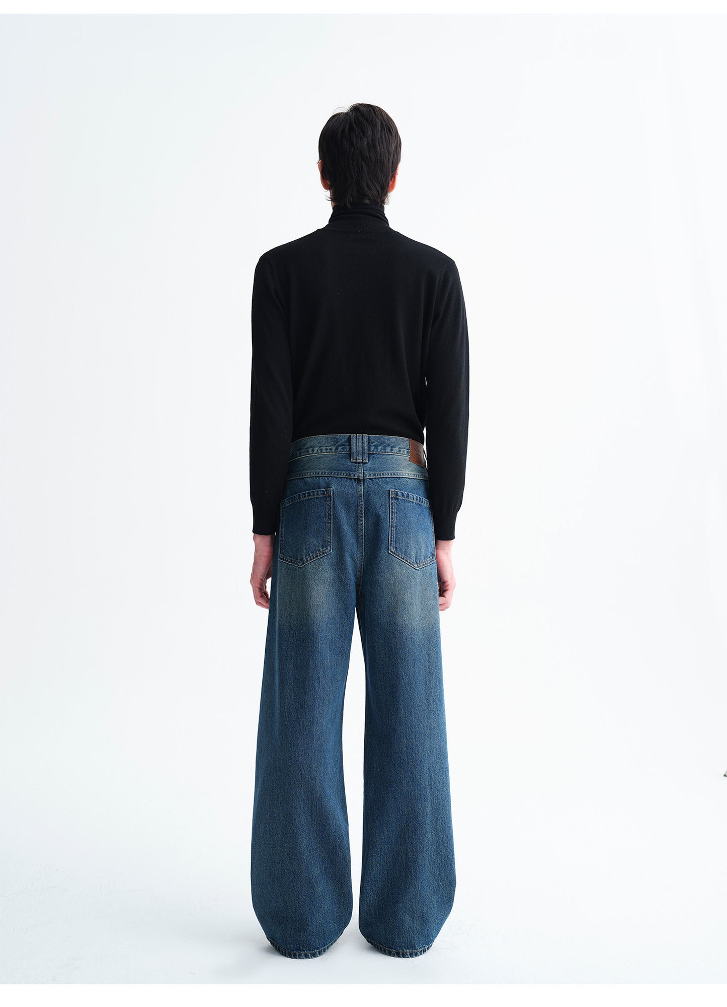 Basic Retro Loose Jeans