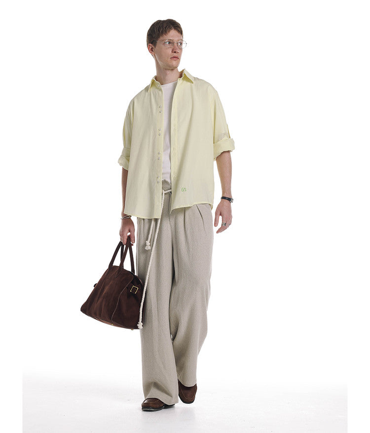 Minimalist Drape Shirt