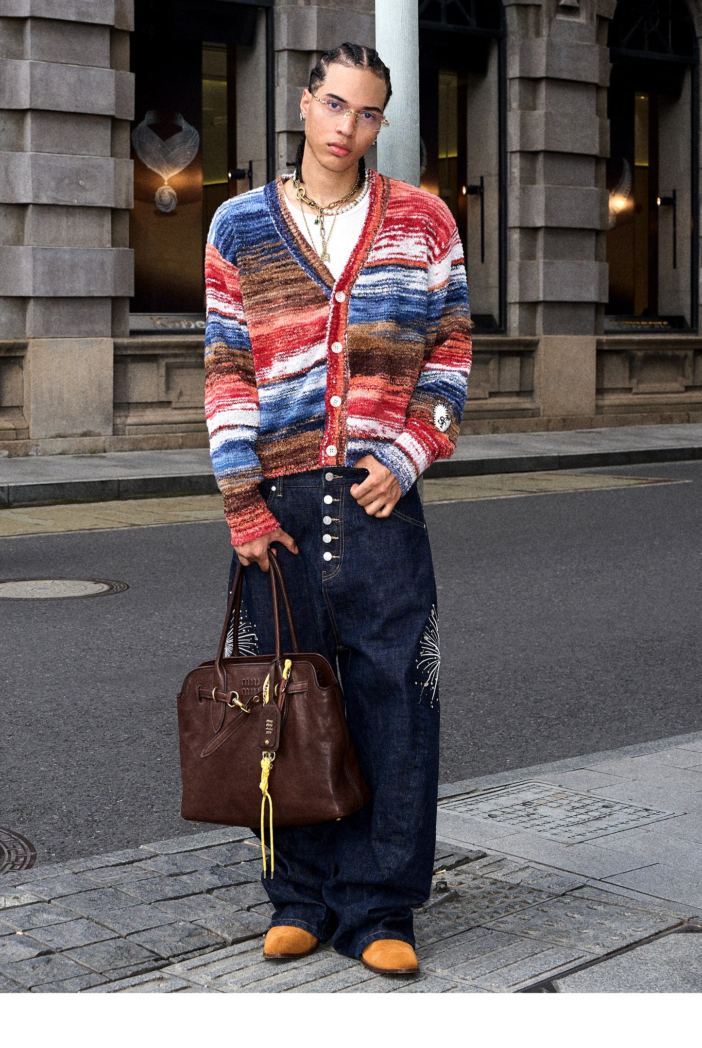 Loose-fitting Cardigan