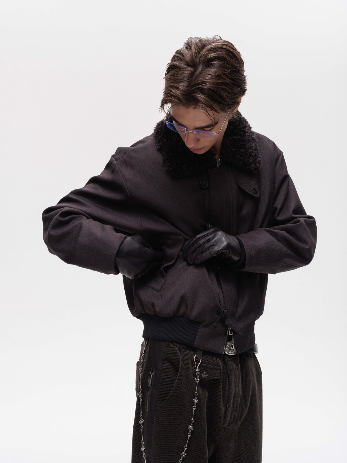 Fur Collar Padded Jacket
